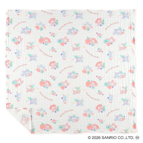 正方形モスリンガーゼ（サンリオキャラクターズ）