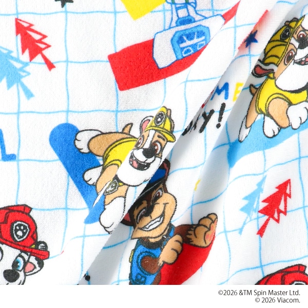 コンパクト長方形バスタオル（パウ・パトロール）