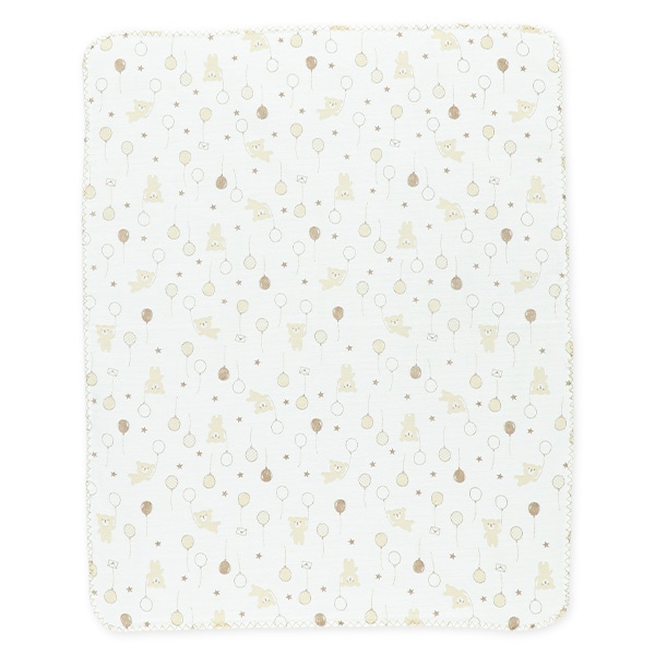 3枚組浴用ガーゼ（くま）40×50cm