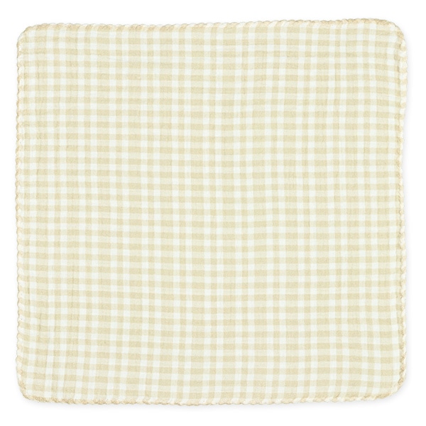 5枚組モスリンガーゼハンカチ（くま・はち・ドット・チェック）