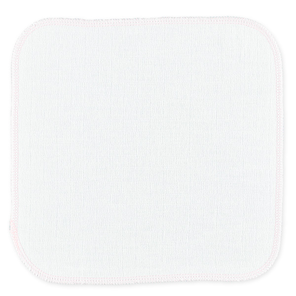 5枚組モスリンガーゼハンカチ（花柄・虹）