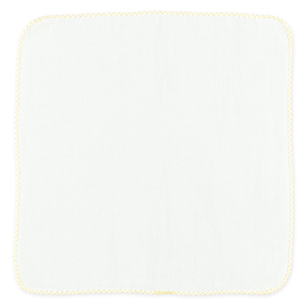 10枚組ガーゼハンカチ（白無地）