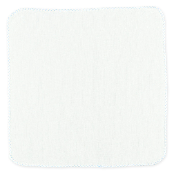 10枚組ガーゼハンカチ（白無地）