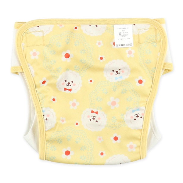 2枚組内ベルトおむつカバー（ビションフリーゼ）