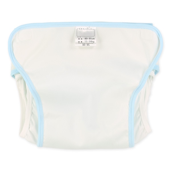 2枚組内ベルトおむつカバー（星・無地）