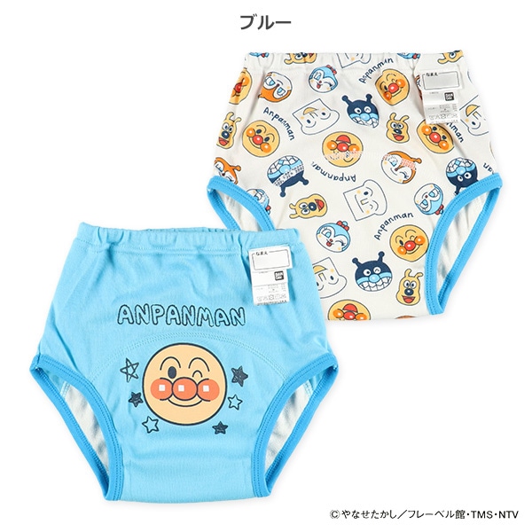 2枚組3層スムーストレーニングパンツ（アンパンマン）