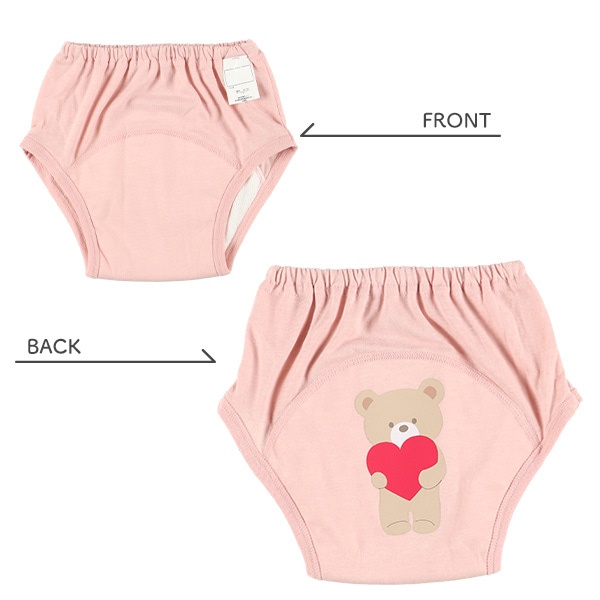 3枚組3層天竺トレーニングパンツ（くま）