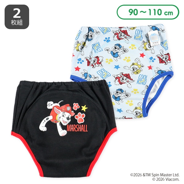 2枚組3層スムーストレーニングパンツ（パウパトロール・マーシャル）
