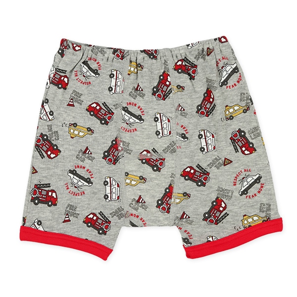 3枚組フライストレーニングボクサーブリーフ（くるま）