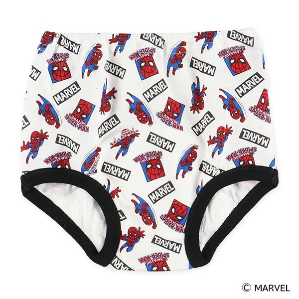 2枚組スムーストレーニングブリーフ（スパイダーマン）