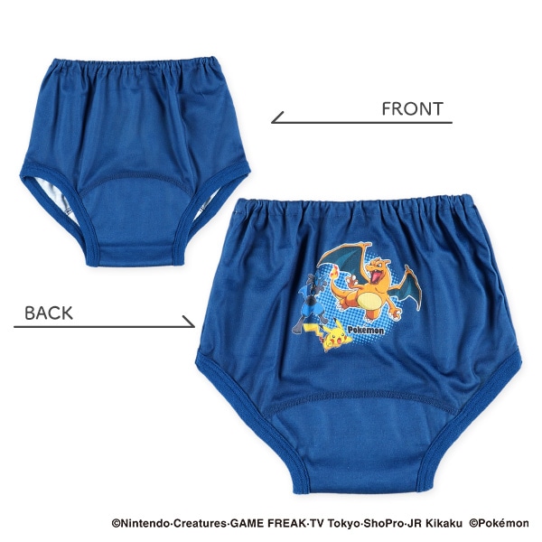 2枚組インクトレーニングブリーフ（ポケモン）