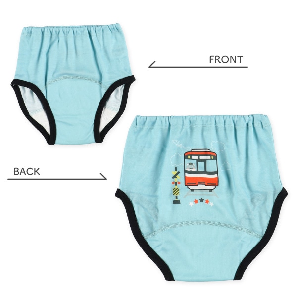 3枚組インクトレーニングブリーフ（電車）