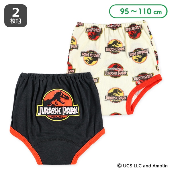2枚組フライストレーニングブリーフ（ジュラシックパーク）