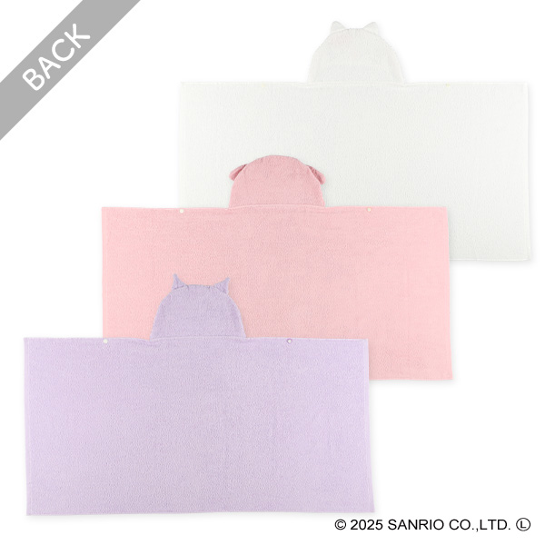 フード付きバスタオル（サンリオ）