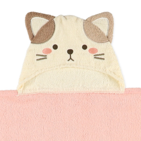 フード付きバスタオル（ねこ・恐竜・柴犬）