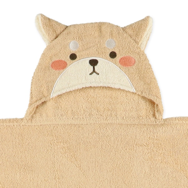 フード付きバスタオル（ねこ・恐竜・柴犬）