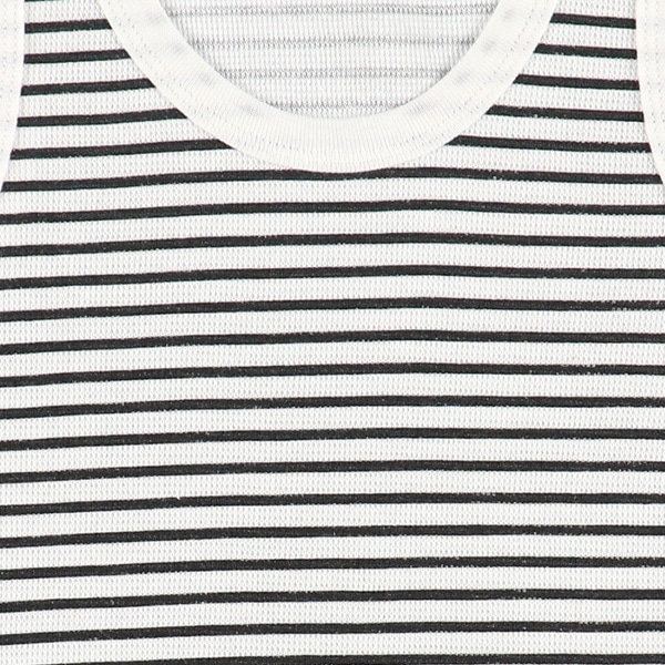 4枚組鹿の子ノースリーブロンパース肌着（恐竜）