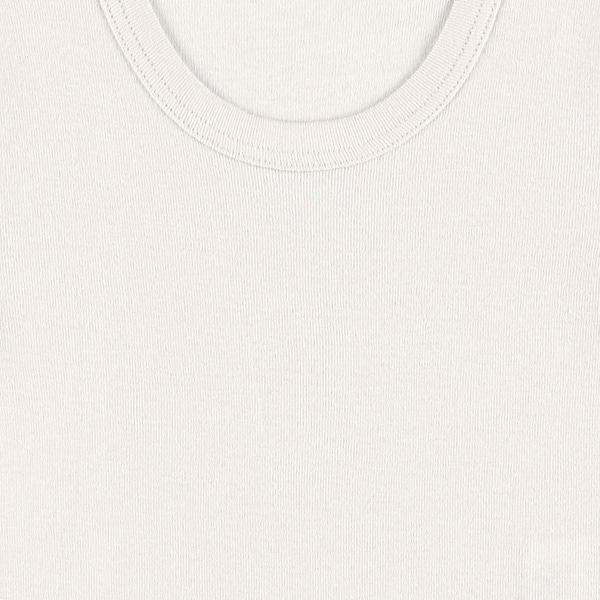 4枚組フライス半袖ロンパース肌着（無地）