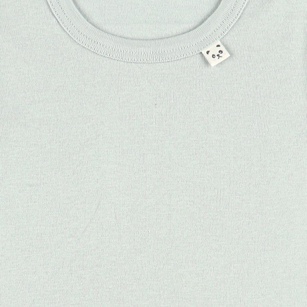 4枚組フライス半袖ロンパース肌着（無地・アニマルピスネーム）