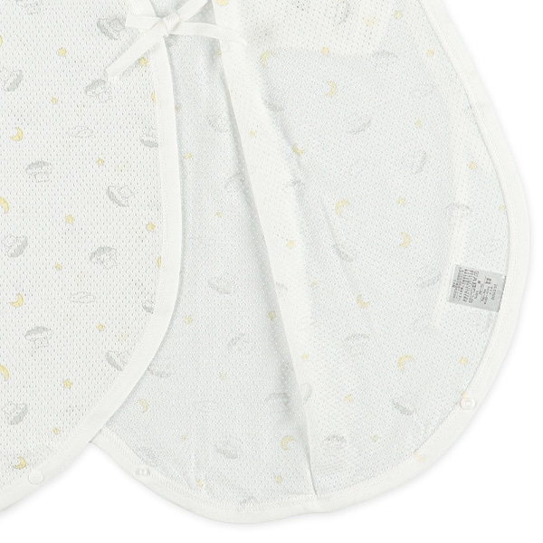 2枚組メッシュコンビ肌着（くま・夜空）