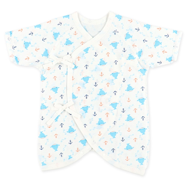 2枚組メッシュコンビ肌着（海の生き物）