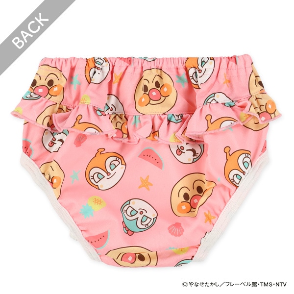 インナーパンツ一体型水遊び用ベビーパンツ（ブルマタイプ・アンパンマン）