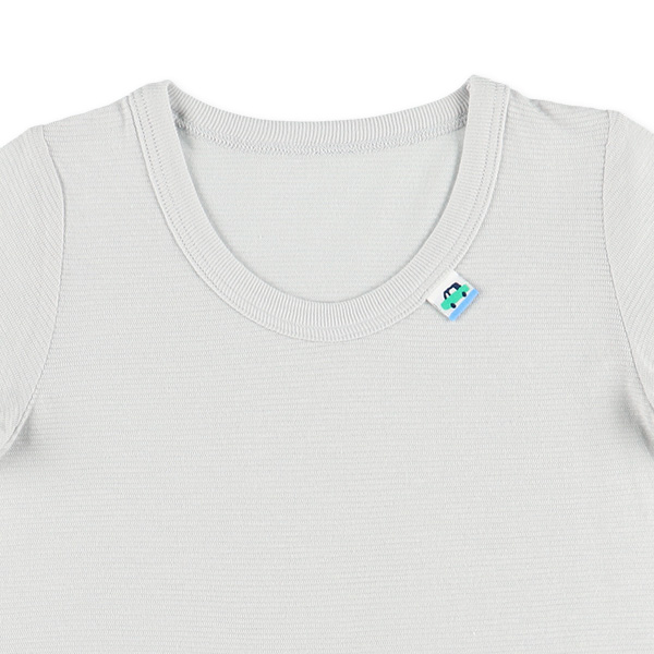 DRYWRAP）4枚組半袖シャツ肌着（くるま・異番手）