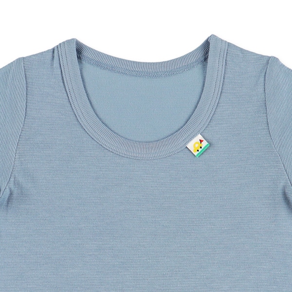 DRYWRAP）4枚組半袖シャツ肌着（くるま・異番手）