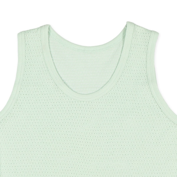 4枚組メッシュランニング肌着（サンド・グリーン・サックス・イエロー）