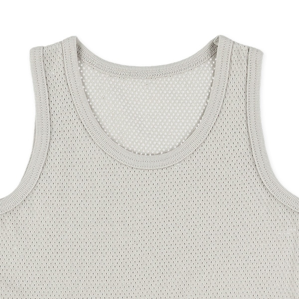 4枚組メッシュランニング肌着（モノトーン無地・ブルー系無地）