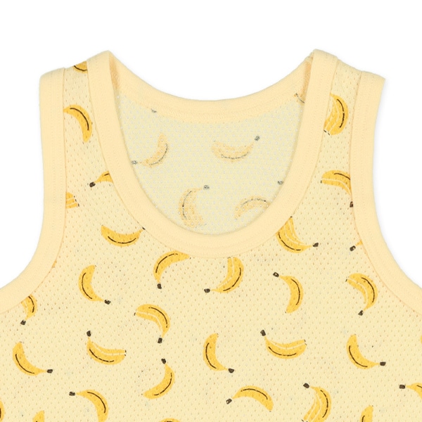 3枚組メッシュランニング肌着（スイカ・バナナ・キウイ）