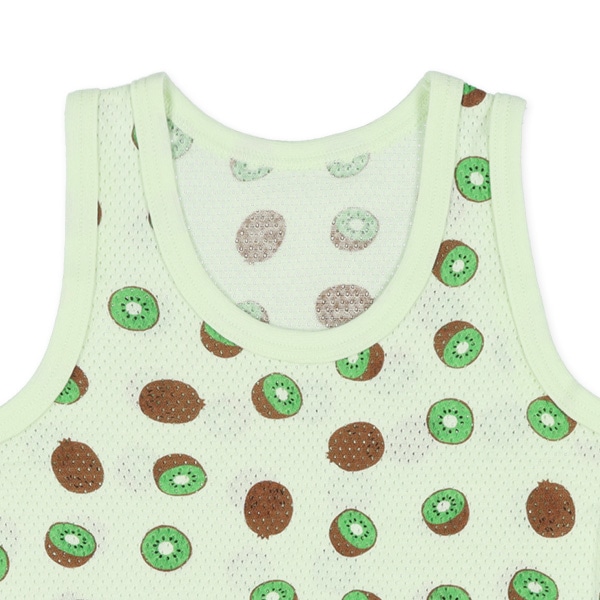 3枚組メッシュランニング肌着（スイカ・バナナ・キウイ）