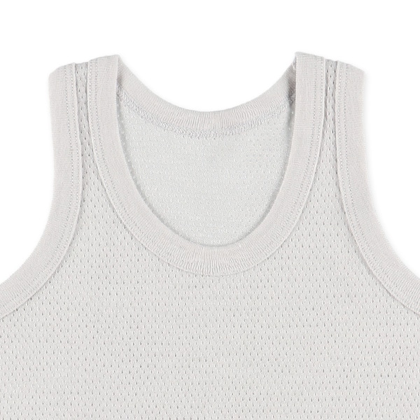 DRYWRAP）4枚組メッシュランニング肌着（モノトーン・ブルー・ホワイト無地）