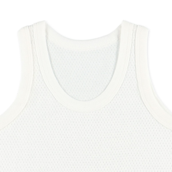 DRYWRAP）4枚組メッシュランニング肌着（モノトーン・ブルー・ホワイト無地）