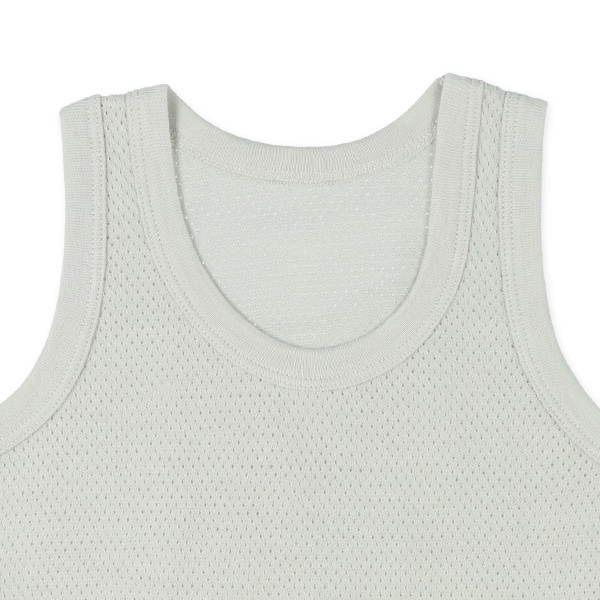 DRYWRAP）4枚組メッシュランニング肌着（グレー・ホワイト・ブルー系無地）