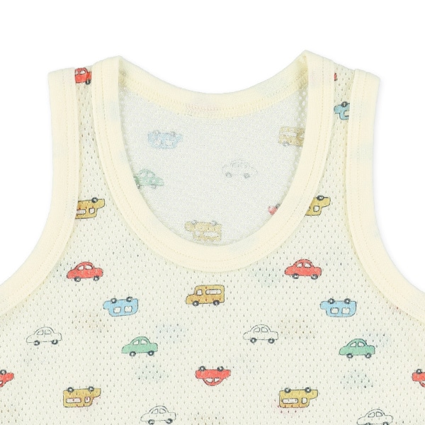 3枚組メッシュランニング肌着（くるま・海の生き物・宇宙）