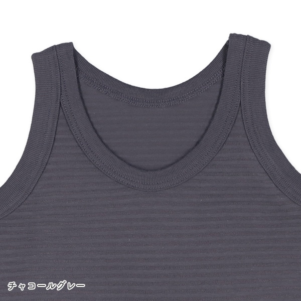 DRYWRAP）4枚組ランニング肌着（異番手・カラー無地）