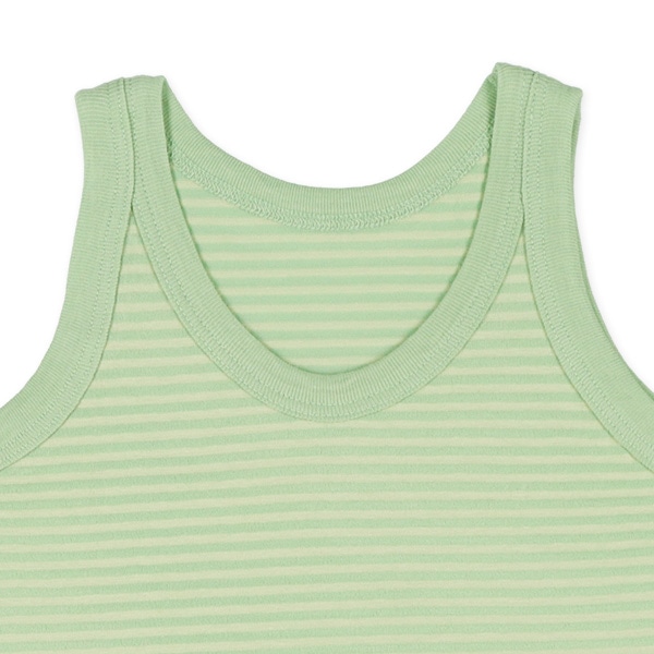 DRYWRAP）4枚組ランニング肌着（異番手・カラー無地）