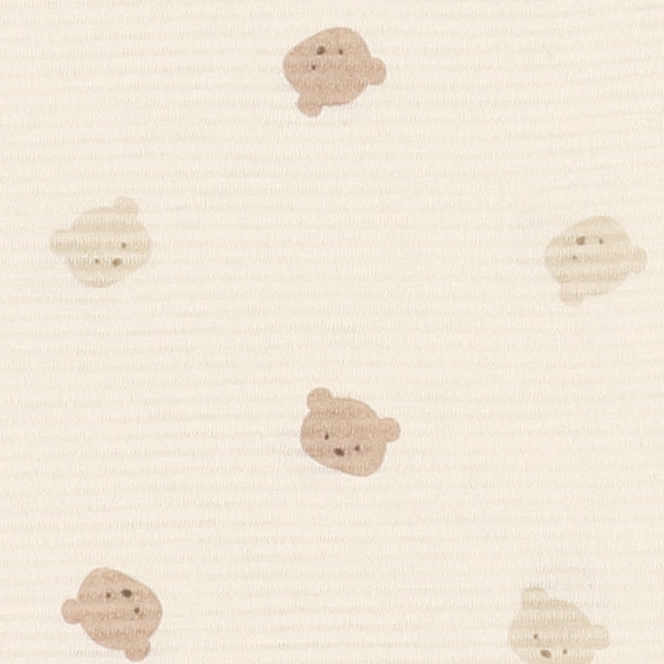 3枚組ランニング肌着（くまフェイス）