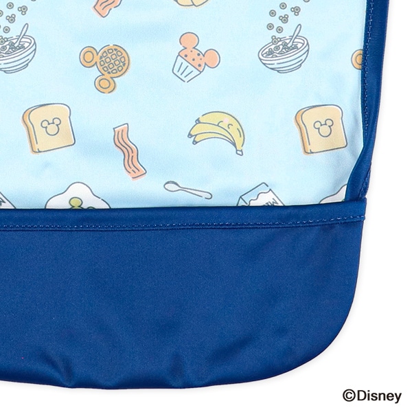 3枚組袖なし食事用エプロン（ミッキーマウス）