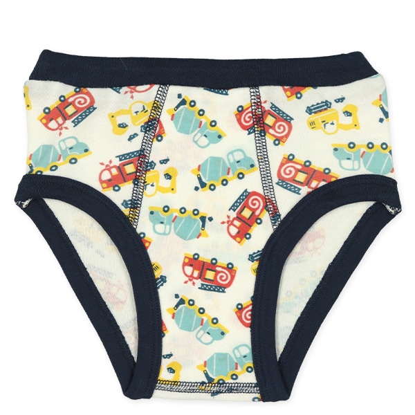 5枚組前とじブリーフ（おばけ・恐竜・アニマル・くるま）