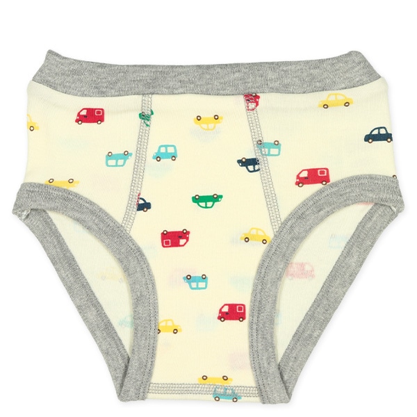 5枚組前とじブリーフ（おばけ・恐竜・アニマル・くるま）