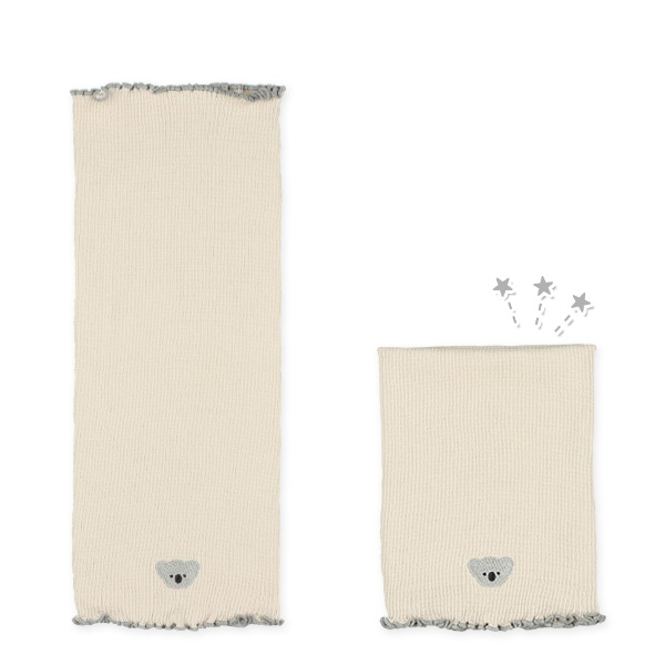 2枚組腹巻き（パンダ・コアラ）