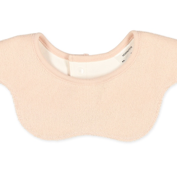 3枚組よだれを通さないくるくるスタイ（花型・無地）