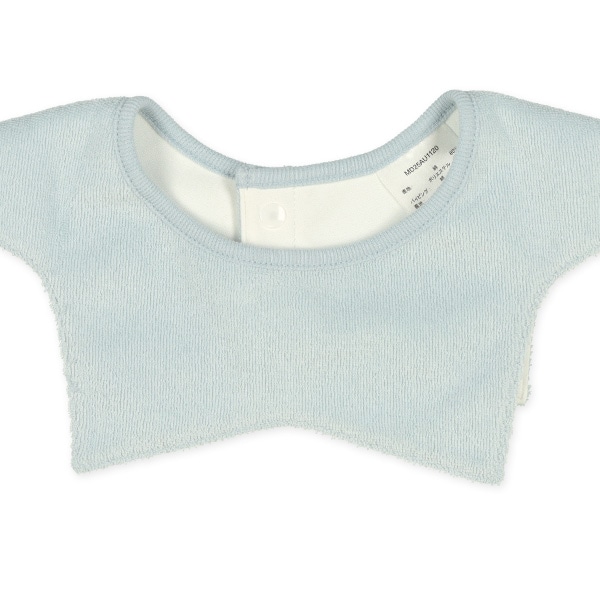 3枚組よだれを通さないくるくるスタイ（星型・無地）