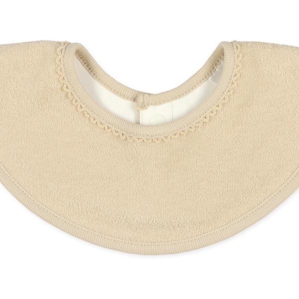 3枚組よだれを通さないくるくるスタイ（ベージュ・ブラウン・ワインレッド）