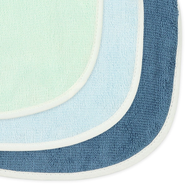 3枚組リバーシブルスタイ（くるま・星）