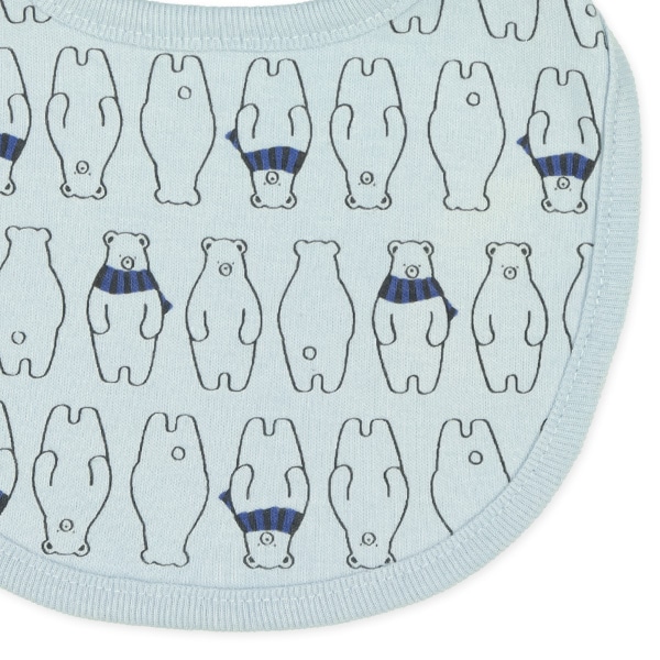 4枚組スタイ（くま・雲・星・ひつじ）