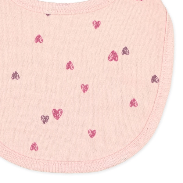 4枚組スタイ（ハート・小花） | 西松屋オンラインストア