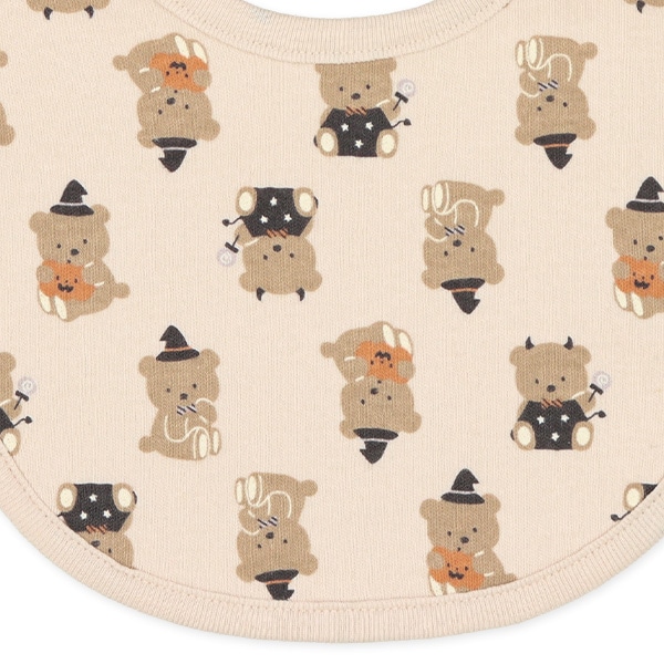 4枚組スタイ（ハロウィン・かぼちゃ・くま）